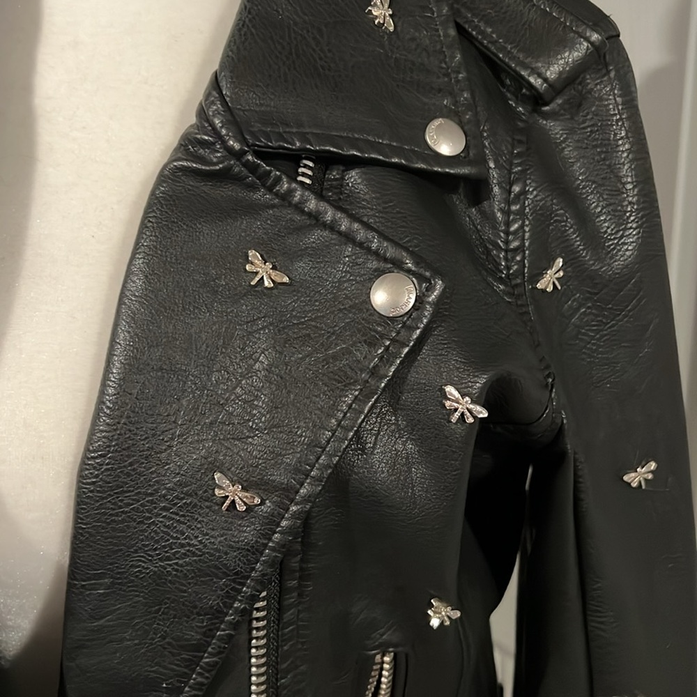 Blank NYC Faux leather jacket